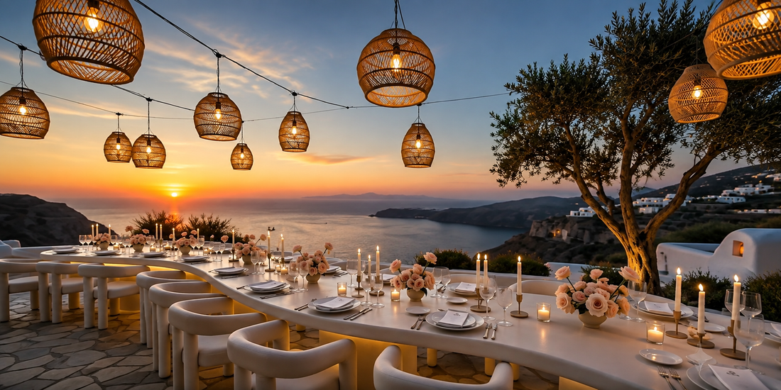 A MASTERCLASS IN ALFRESCO DINING: THE CYCLADIC SUNSET EXPERIENCE