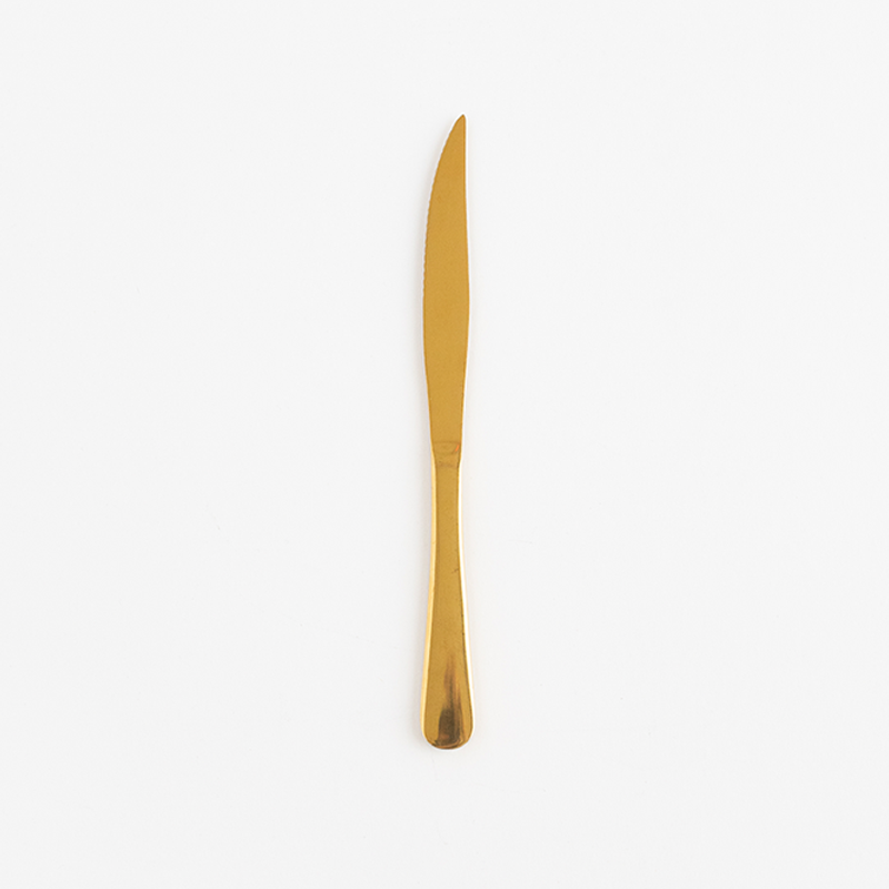 Gold Steak Knife